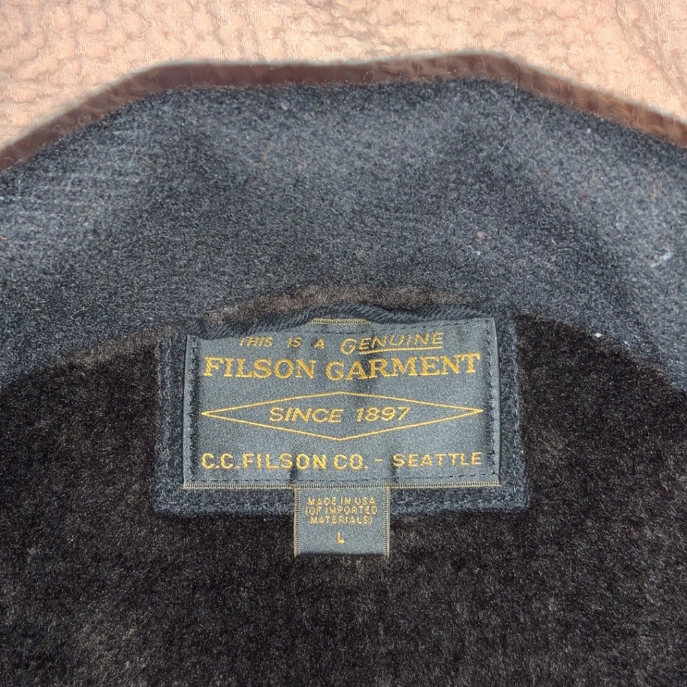Filson Wool Lined Cape Coat